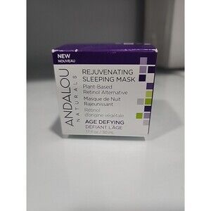 Andalou AGE DEFYING Plant Based Retinol Alternative Rejuvenating Sleeping Mask